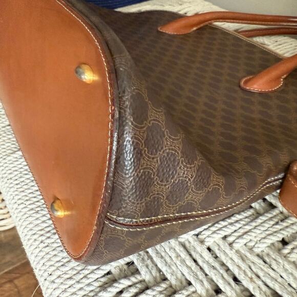 Celine Vintage Macadam Shoulder Bag - Picture 4 of 11